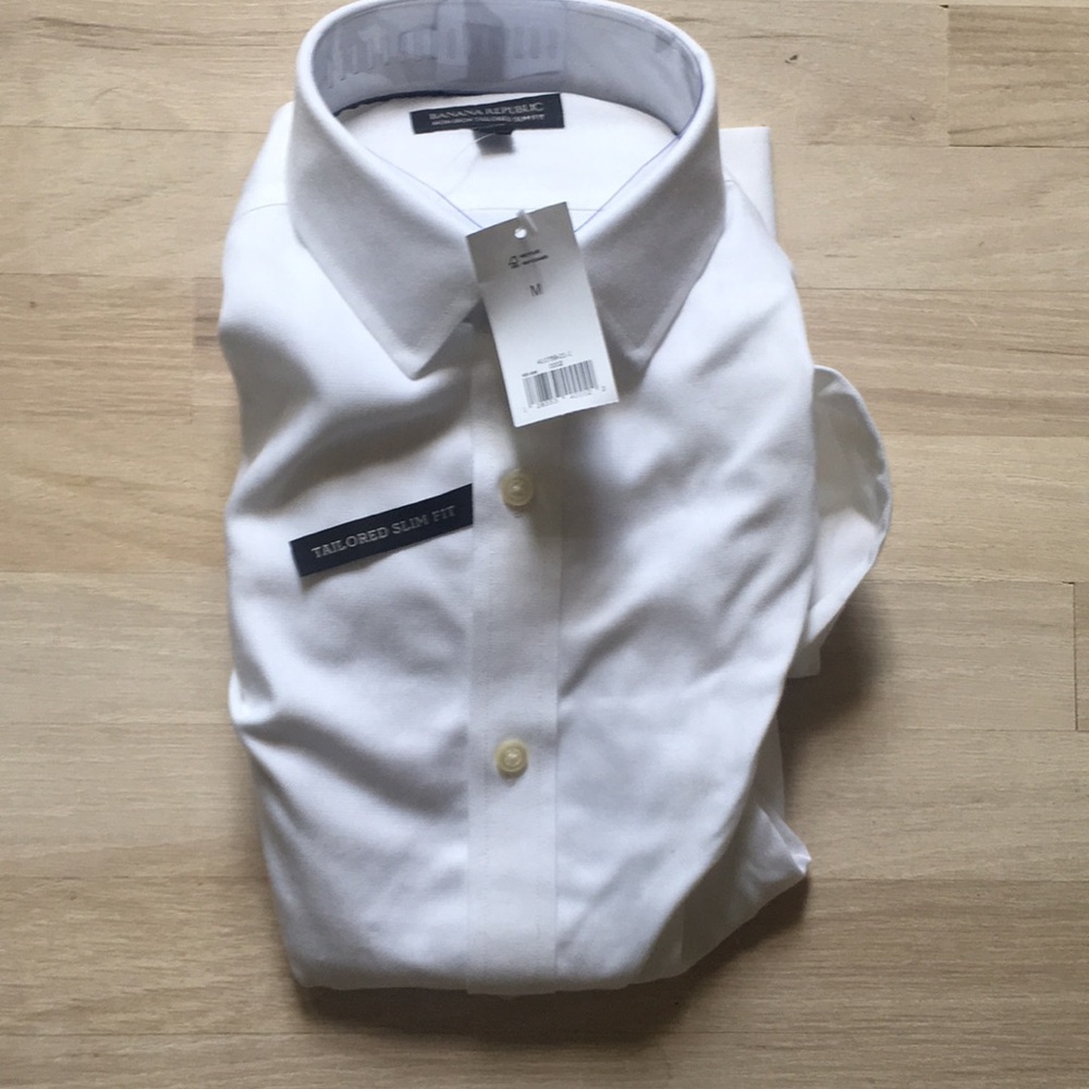 BNWT Banana Republic Non Iron M Shirt